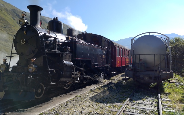 2023 - Dampfbahn Furka Bergstrecke DFB - Wallis